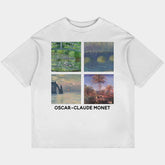 Oscar Claude Monet Oversized Tee